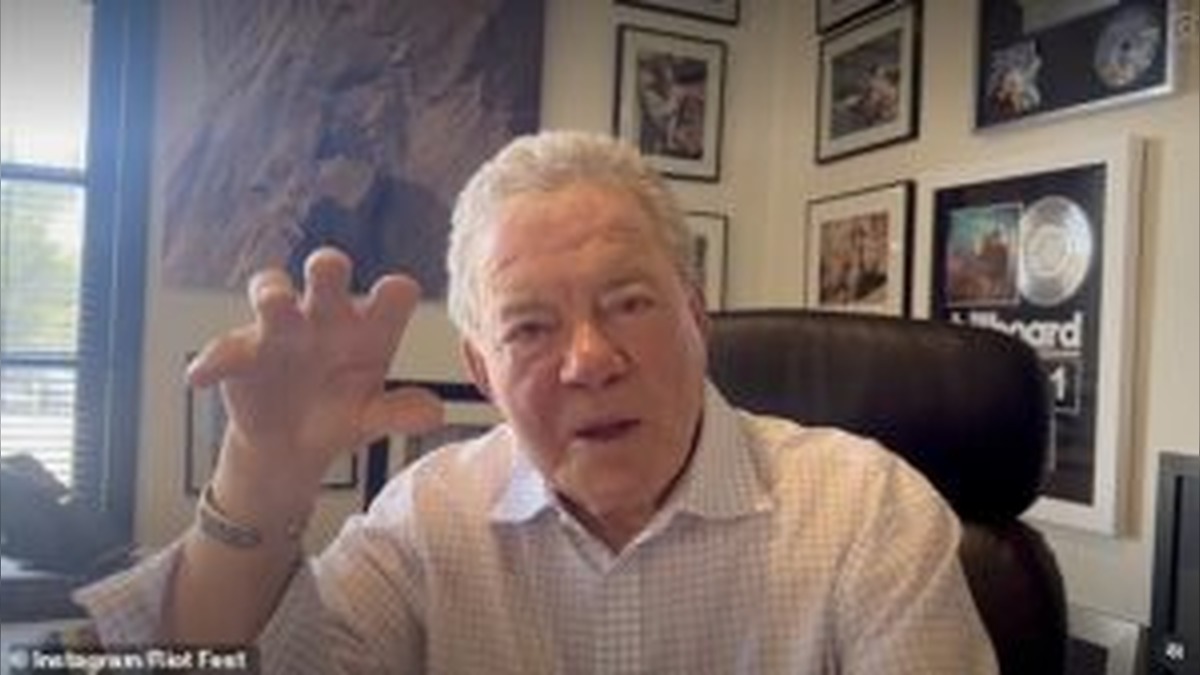 Star Trek Icon William Shatner Sparks Internet Frenzy After Announcing Shocking Heavy Metal Debut