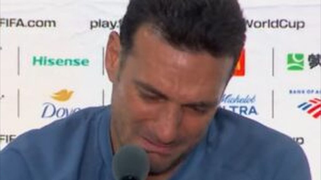 Argentina's World Cup Final Meltdown Deepens as Tearful Scaloni Hints at Shock Exit