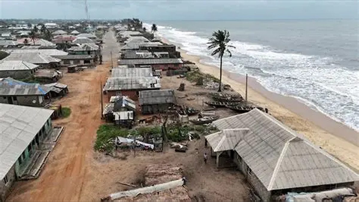 Ayetoro Is Being Erased by the Sea as Nigeria’s Coastal Crisis Leaves Homes, Schools and a Royal Palace Underwater