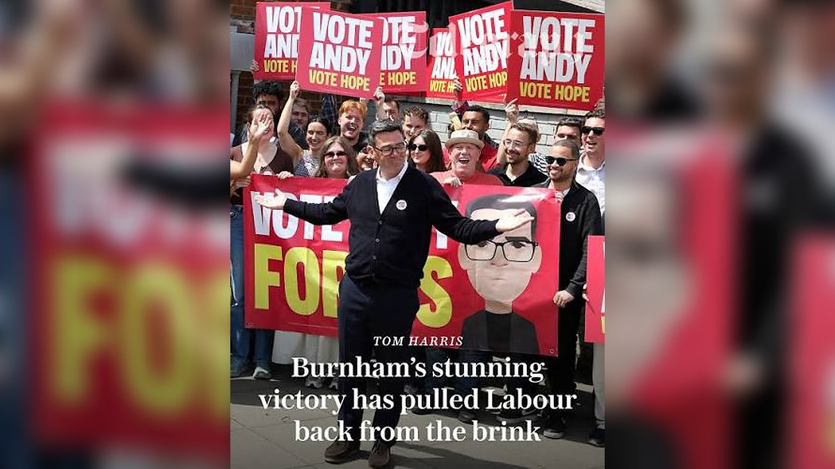 Labour Is Back on Top But the Numbers Reveal a Brutal Truth Burnham Can't Afford to Ignore