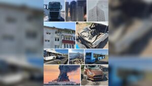 Civilian Buses, Homes and Vehicles Hit as Moscow Details Alleged Ukrainian Drone Attacks