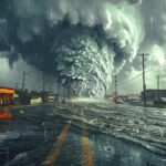 New York Hit by Violent Storm Chaos as Possible Tornado Tears Through Atlantic Beach and Floodwaters Swamp the Subway