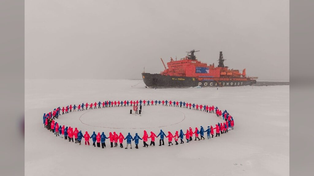 Nuclear Icebreaker Carries Students From 22 Countries on Landmark Arctic Scientific Mission