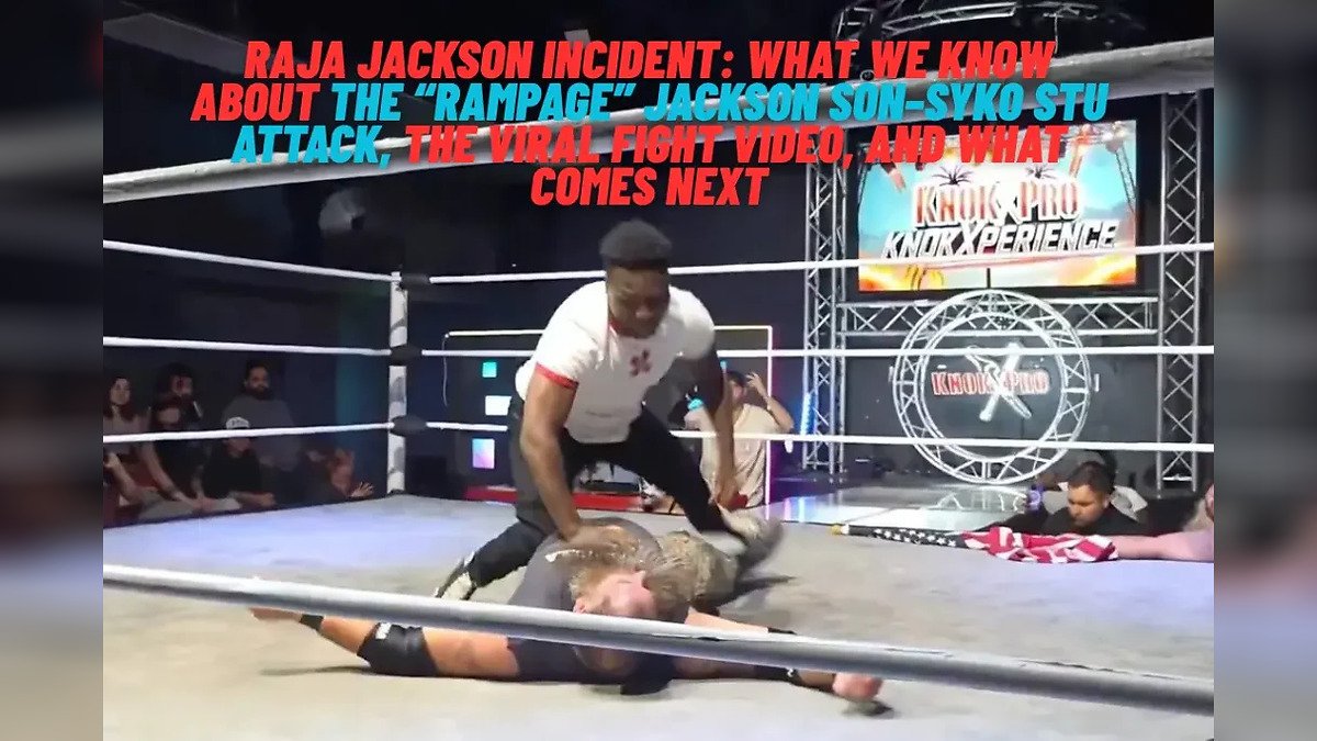 Rampage Jackson Condemns Son Raja as Viral Wrestling Attack Ends in Felony Conviction and Jail Time