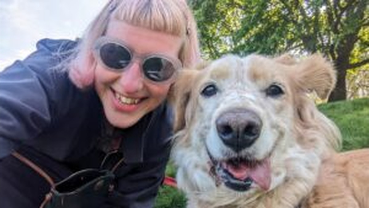 Woman who once fled from every dog reveals how a terrified rescue transformed her into a devoted dog mum