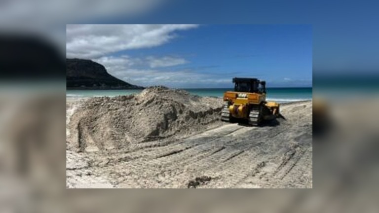 Cape Town Begins Controversial Beach-Lowering Programme at Three Popular Beaches