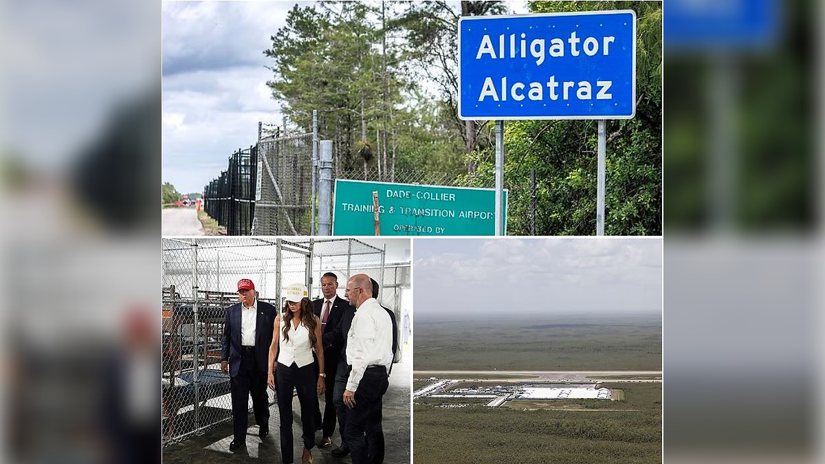 Federal Watchdog Reveals Migrants Were Locked in Tiny Metal Enclosures at Trump-Touted ‘Alligator Alcatraz’