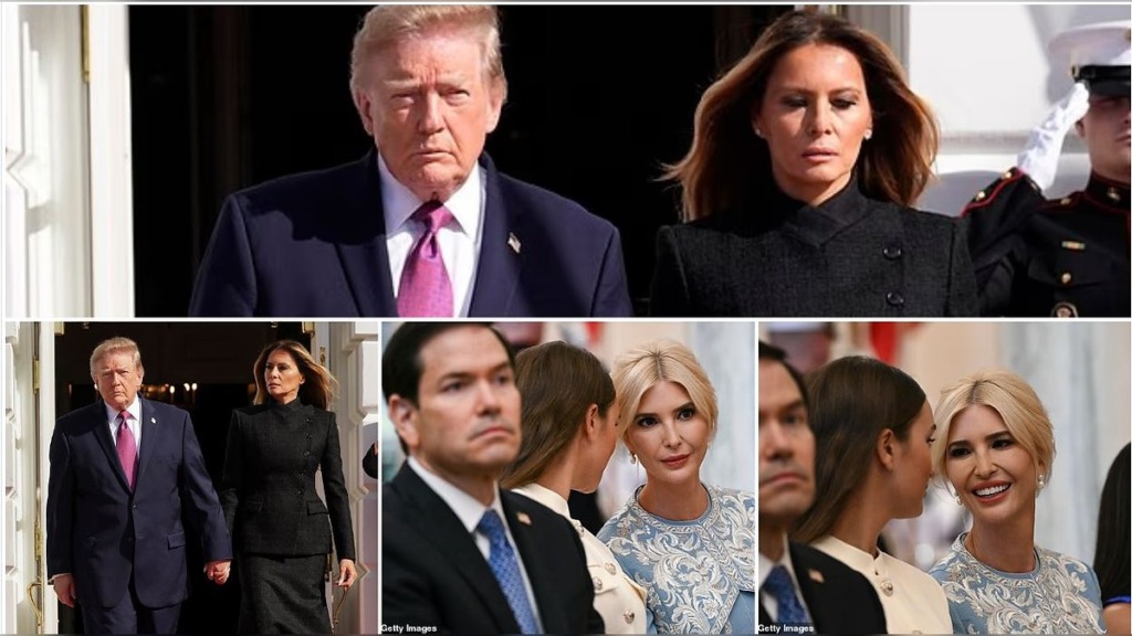Ivanka Trump Steals Spotlight in Striking Blue as Melania Goes All Black for Xi Jinping’s White House Welcome