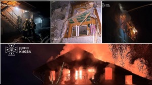 Russia Hits Homes, Kyiv Café and Ice Cream Factory as Zelenskyy Pleads for Stronger Western Support