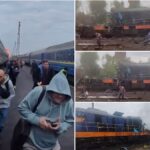 Russian Drone Hits Train Minutes Behind Boris Johnson as Former PM Flees Ukraine Into NATO Territory