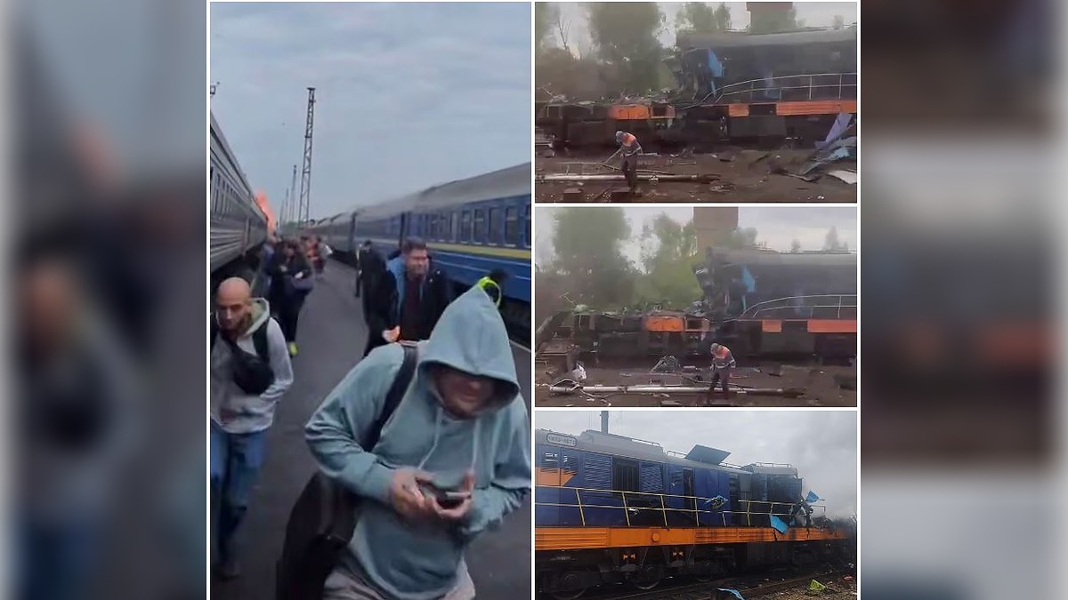 Russian Drone Hits Train Minutes Behind Boris Johnson as Former PM Flees Ukraine Into NATO Territory