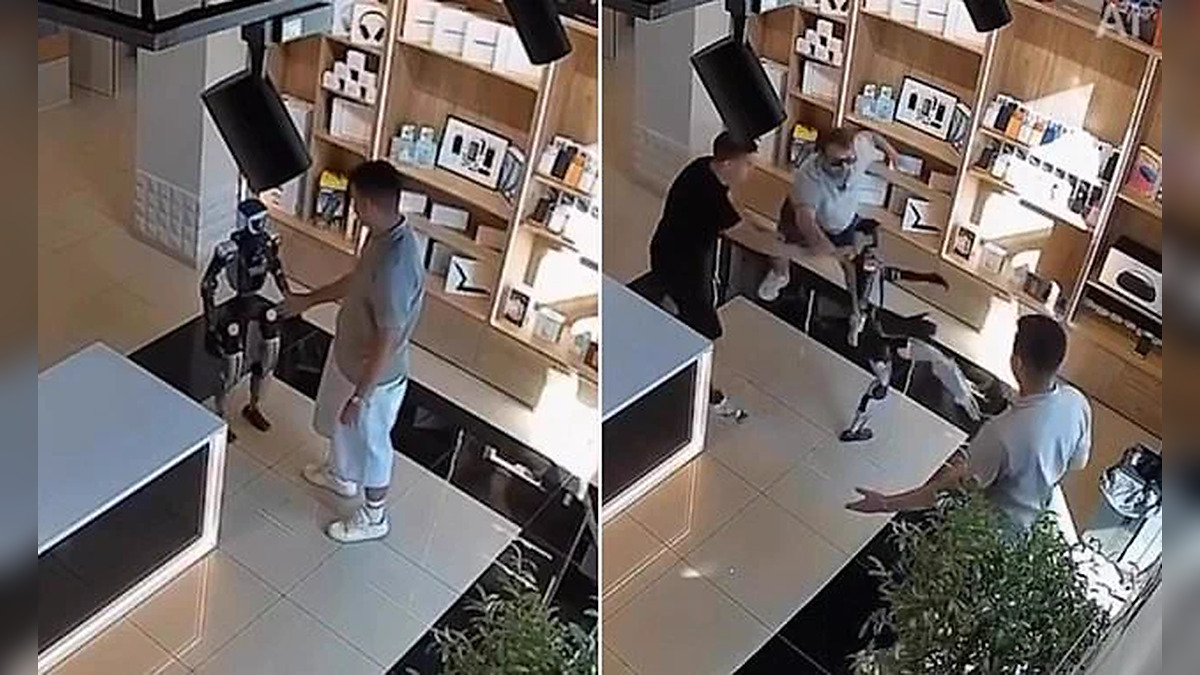 Russian Store Robot