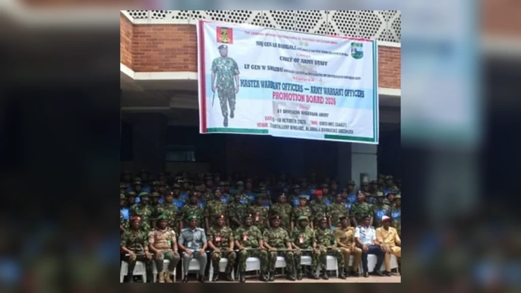 490 Army Personnel Face Rigorous Test as Shaibu Demands Merit and Discipline in Promotion Exercise