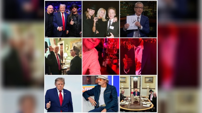 Bill Maher Joins Trump for White House Dinner as Kid Rock Reveals What They Agreed On