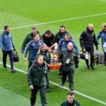 Chelsea Goalkeeper Emi Martinez Stretchered Off After Brutal Clash With Everton Defender