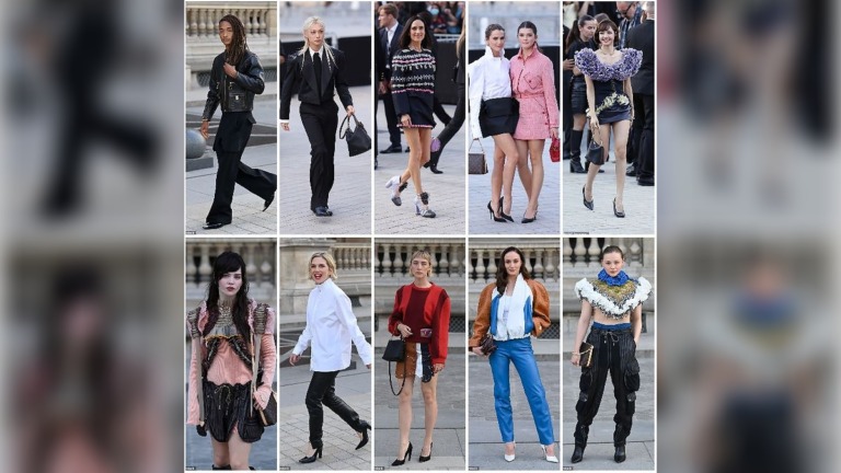 Emma Stone Steals Paris Fashion Week Spotlight in Daring Louis Vuitton Look