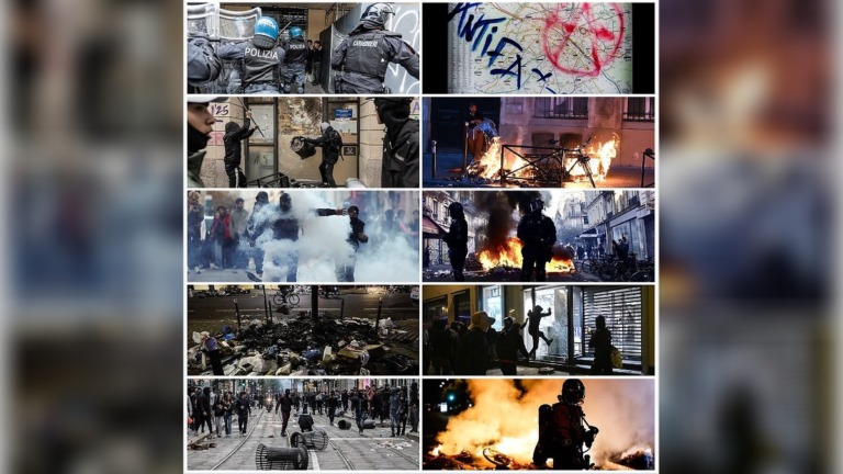 France Erupts in Chaos as Trump Blames Immigration and Macron Faces Mounting Pressure