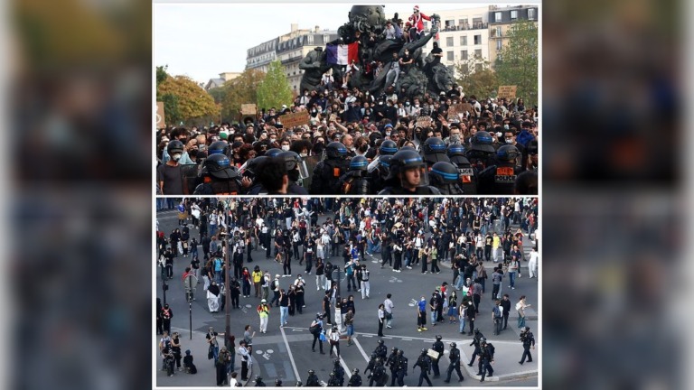French Schools Descend Into Chaos as Teen Protesters Clash With Police Across the Country