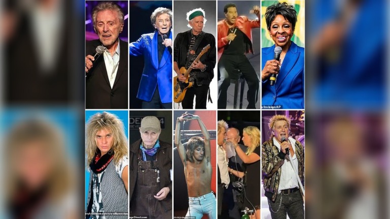 From Rod Stewart to Lionel Richie Are Rock Legends Finally Too Old for the Stage
