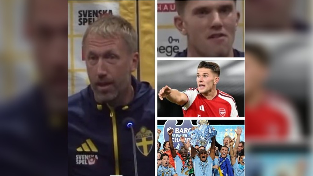 Graham Potter Mocks Manchester City’s Financial Charges in Awkward Moment With Gyokeres