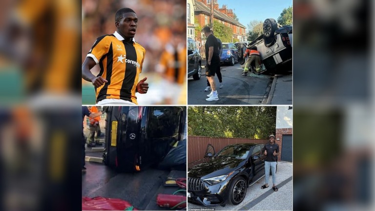Second Hull City Player Crashes Car Near Training Ground Just Weeks After Sorba Thomas Incident