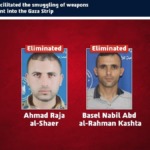 Israel Kills Two Alleged Weapons Smugglers Accused of Supplying Arms and Military Equipment to Gaza Amid Yellow Line Security Tensions