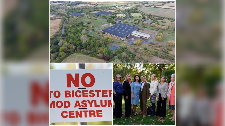 Labour Faces Growing Backlash Over Bicester Migrant Plan as Piddington Women Demand Answers in Parliament