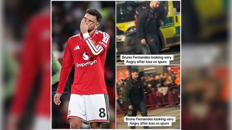 Man United Captain Snubs Fans After Tottenham Humiliation Leaves Red Devils Stuck in 12th Place