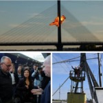 Merz Arrives as Russian Strikes Hit Kyiv Bridge Again, Disrupting Transport and Hot Water