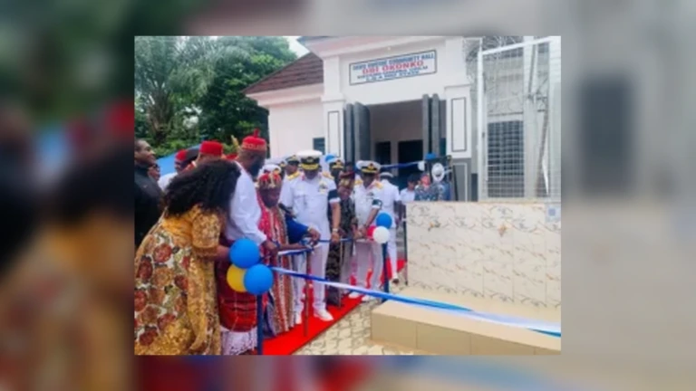 Navy Chief Approves Major Imo Intervention as Community Gets Solar-Powered Borehole and New Hall