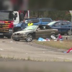 Newcastle Knights Celebration Turns to Horror as BMW Hits Crowd, Leaving Child and Man Critical