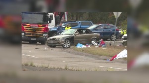 Newcastle Knights Celebration Turns to Horror as BMW Hits Crowd, Leaving Child and Man Critical