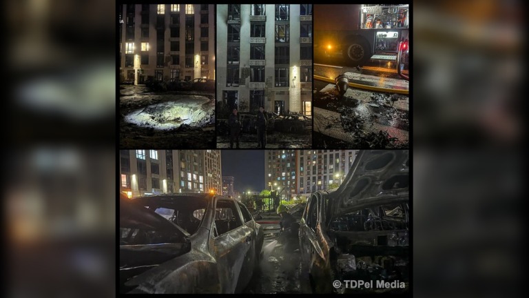 Russian Shahed Drone Strikes Kyiv Residential High-Rise, Killing Two and Injuring Nine as Ukraine Demands Stronger US Action