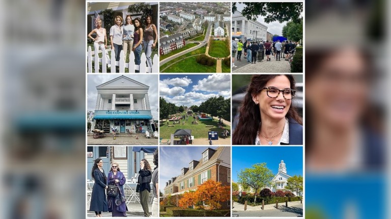 Sandra Bullock’s Practical Magic 2 Filmed in Surrey Village That Critics Say Looks Too Perfect to Be Real