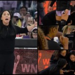 Scary Scenes as Valkyries Coach Natalie Nakase Drops to Her Knees During Playoff Victory