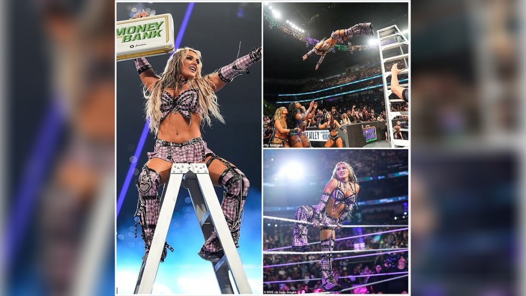 WWE Fans Question Ladder Match Safety After Tiffany Stratton Lands Headfirst in Dangerous Spot