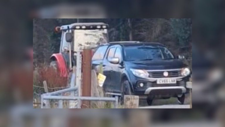 Welsh Farmer Takes Parking Row to Another Level by Lifting Neighbour’s Truck With Tractor