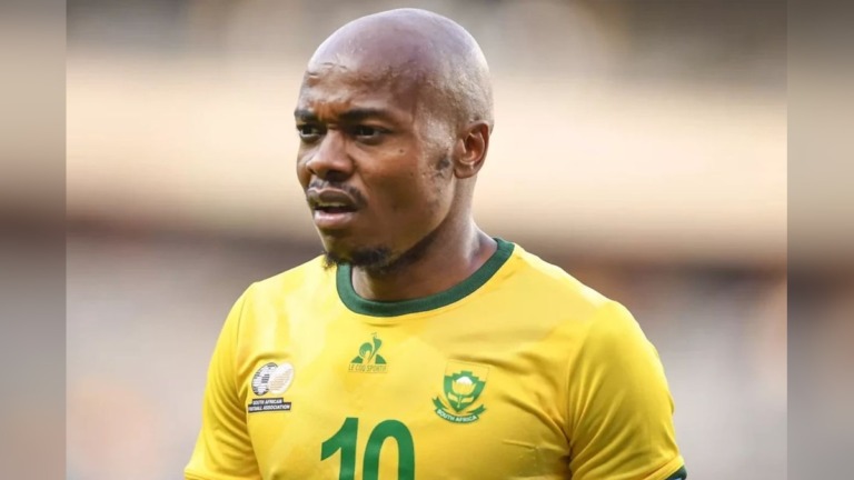 ‘The Return!’ Pitso Mosimane Fuels Percy Tau Speculation as Former Bafana Star Remains Without a Club
